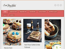 Tablet Screenshot of cookyourfood.org